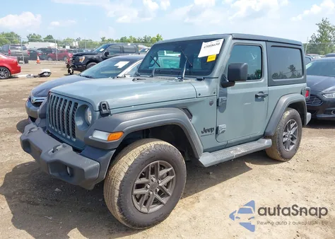 2024 Jeep Wrangler 2-Door Sport S 4X4 from USA, damaged, VIN 1C4PJXAN1RW125985